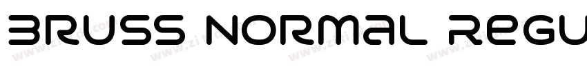 Bruss Normal Regular字体转换
